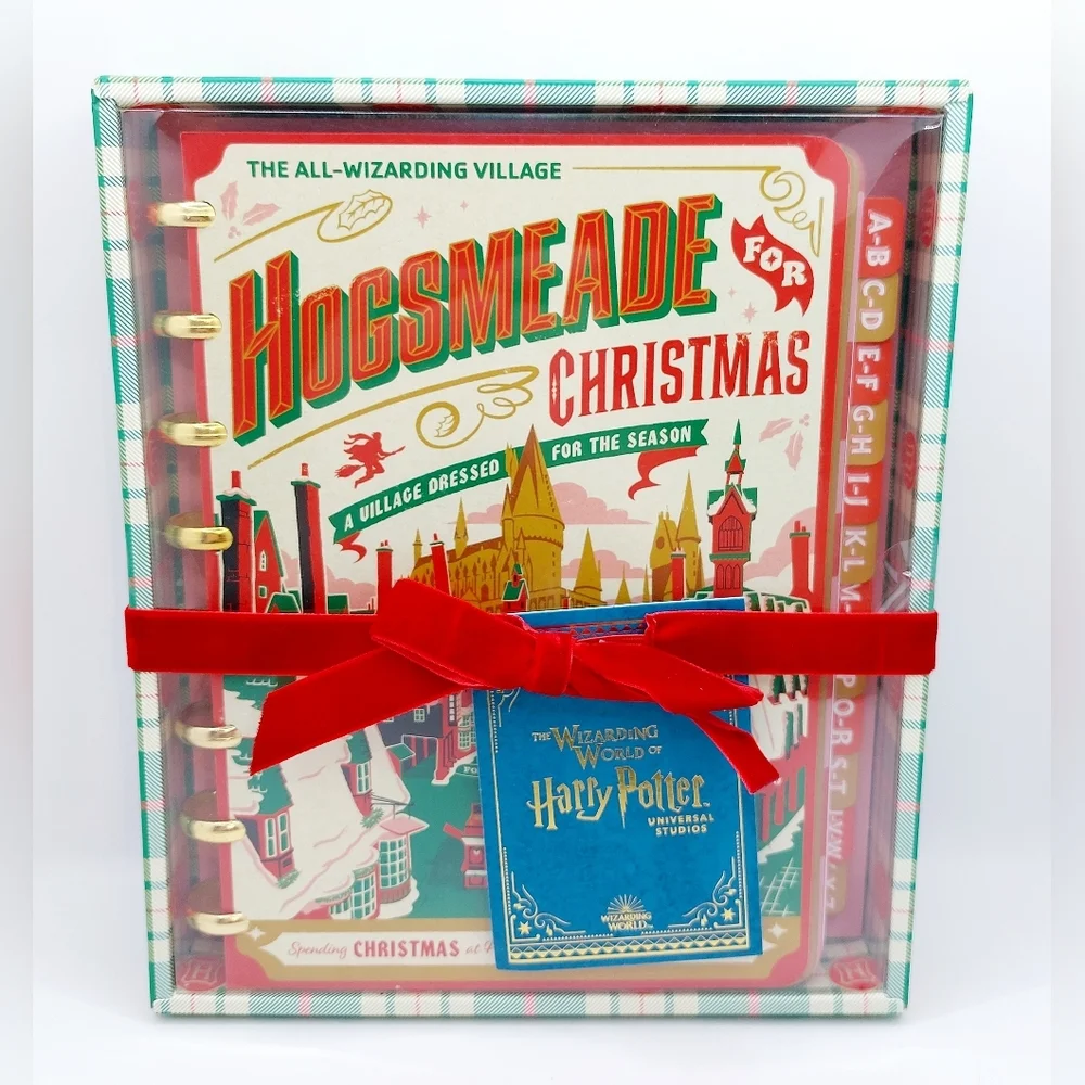 2024 Universal Studios Harry‎ Potter Hogsmeade For Christmas Journal Planner Set